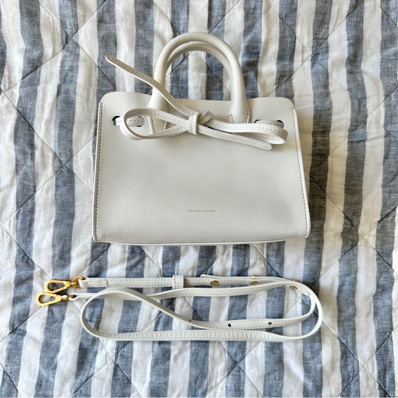 Mansur Gavriel Leather Mini Handle Bag - Picture 6 of 6